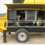 China Famous Motor Engine Truck Mounted Mini Concrete Pump