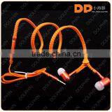 Zipper Stype Glow in the Dark Metal Earphone With Microphone thumbnail-4