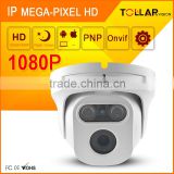 Small size full hd 1080p IP 30 meter ir distance cctv camera
