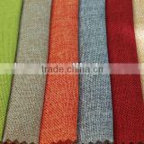 Faux or imitation linen fabric for sofa and package