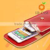 Universal Fashion Soft PU Leather Cell Phone Bag Purse Case Cross Body Wallet thumbnail-4