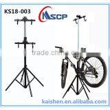 Made in china mountain bike display rack bicycle repair rack shelf metal bike repair shelf/rack