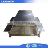 Good Quality Dinning Room Furniture Stainless Steel Dinning Table thumbnail-2