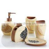 7 Pcs Resin Elegant Bathrooom Accessories Set, Wedding Gift thumbnail-3