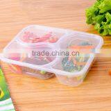 the Truth Why 3 Compartment Disposable Plastic Fast Food Containers With Divider for All People thumbnail-3