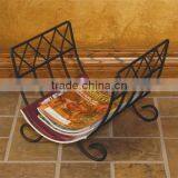 U Shaped Metal Magazine Display Stand thumbnail-1