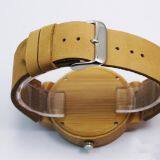 New Design Genuine Leather Crystal Quartz Lady Watch thumbnail-4