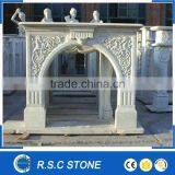Factory Wholesale White Fireplace Mantel thumbnail-1