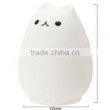 Rechargeable Color Changeable Silicone LED Sensitive Tap Control Night Light for Home thumbnail-5