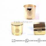 Copper Brass Candle Jar Candle Container With Lid thumbnail-1