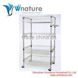 Best Selling Chromed Metal Wire Shelving With Good Quality thumbnail-1