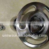 SS 202# Meat Mincer Parts, Plate, Knife and Gears, 32# Parts, Good Polish thumbnail-1