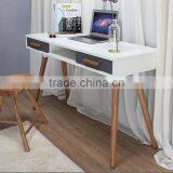 New Design Elegant Computer Desk,wooden Legs Modern Study Room Furniture thumbnail-2
