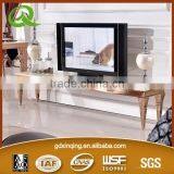 E378 Marble Top tv Stand Modern Living Room tv Cabinet Design thumbnail-4