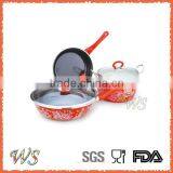 WS-FP18 Hot Sell Carbon Steel Wok thumbnail-1