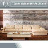 2017 Modern Chesterfield Corner Leather Sofa for Living Room Furniture thumbnail-3