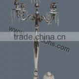 Wedding Candelabra in Silver Finish thumbnail-1