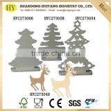 Engraving Wood Reindeer and Christmas Tree DIY Wall Decoration thumbnail-1