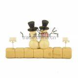 Custom Snow Man Best Friends Gifts Christmas Decoration thumbnail-5