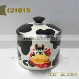 Cow Design Vinegar Jar thumbnail-1