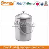 Colorful Powder Coating Metal Kitchen Compost Bin thumbnail-3