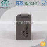 Modern Office Use Pen Pot Handmade Concrete Pen Holder in Nordic Style thumbnail-3