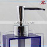 China Wholesale Luxury Pump Bottle Hotel Balfour Purple Crystal Clear Plastic Lucite Acrylic Bathroom Accessories thumbnail-6