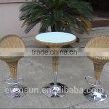Club Pub Furniture Aluminium Rattan Bar Stool, Bar Stool Chair, Bar Stool High Chair thumbnail-6