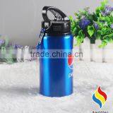 500ml Wide Mouth Sports Aluminum Bottle With Carabiner thumbnail-1