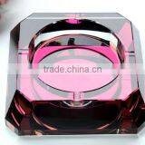 Crystal Hand Cut Glass Ashtray Antique Glass Ashtrays thumbnail-3