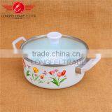 110DG Enamel Casserole Set Pot 3pcs Enamel Cast Iron Cookware thumbnail-2