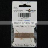 Wholesale 100% Bead Silk Threading Cord With Needle Attached thumbnail-1