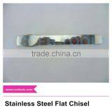 Non-magnetic Stainless Steel Flat Chisel Cross Cutting,SS Flat Spade,304 Stainless Steel Tools thumbnail-1