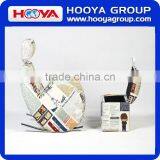 Kids Rocking Chair With Foot Stool,cartoon Design, W45cm* D60cm* H68cm, 36X26X30CM thumbnail-3