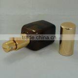 50ml Oil Spray Bottle Square Amber Oil Spray Bottle With Gold Aluminum Sprayer and Cap thumbnail-6