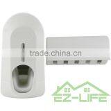 Best Quality Promotional Wholesale Automatic Toothpaste Dispenser With Detachable Toothbrush Holder thumbnail-6