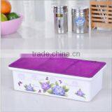 Kitchen Plastic Seasoning Box With 3&4 Girds/oem Plastic Seasoning Container/oem Kitchen Plastic Condiment Spice Box in ShenZhen thumbnail-3