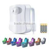 Toilet LED 8 Motion Activated Sensor Night Light thumbnail-4