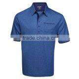 Men Polyester / Spandex Dri Fit Polo Golf T-shirt thumbnail-2