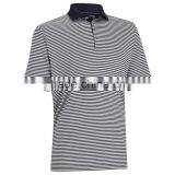 92% Polyester 8% Spandex Men Short Sleeve Dry Fit Golf Polo Shirt thumbnail-2
