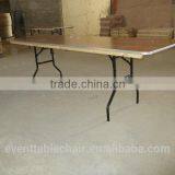 Wholesale Plywood Hotel Banquet Folding Table for Wedding Party Rental thumbnail-3