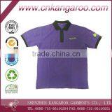 UBI Staff Apparel Silkscreen Printed Cotton Pique Polo Shirts for Male Pump Attendants thumbnail-1
