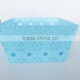 2016 New Style Plastic pp Square Fruit Basket With Sunflower thumbnail-1