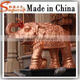 2016 China New Design Fiberglass Statue Animal Elephant Statue for Sale thumbnail-1