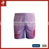 Full Sublimation Pruple Football Shorts thumbnail-1