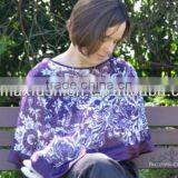 Loose Breastfeeding Blouse / Breastfeeding Clothing / Nipple Cover Wear Made by China thumbnail-1