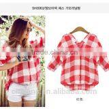 Gzy Plaid Shirt Women Beautiful Plaid Shirt Elegant Women Shirt thumbnail-2