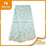 High Quality Hot Selling Double Organza Lace,Baby Korean Lace Fabric OG0190 thumbnail-5