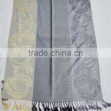 Fashion Large Popular Romantic Rose 100%viscose Soft Lady Shawl thumbnail-6