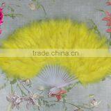 Wholesale Good Quality Multicolor Turkey Feather Fan thumbnail-4